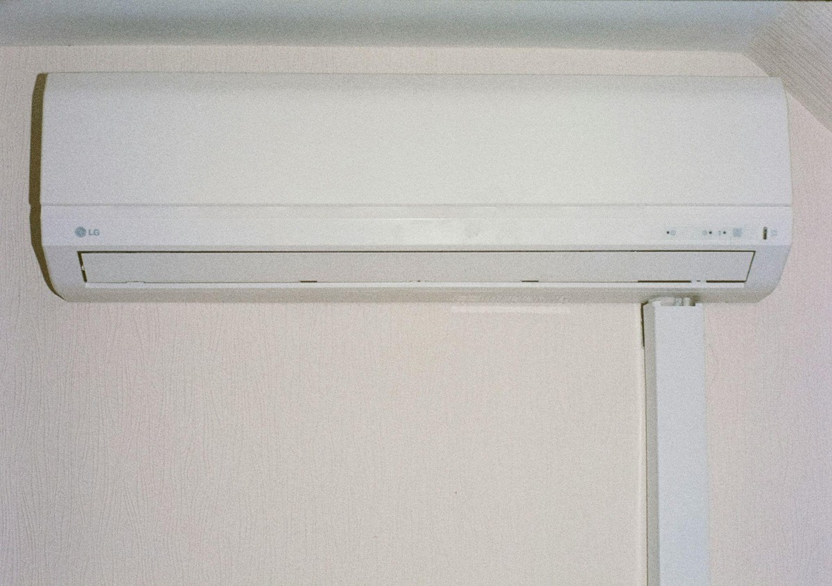 Wall-mounted system for mini split installation in California