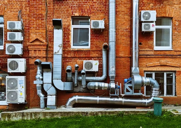 Two-stage HVAC system installed in a Los Banos, California
