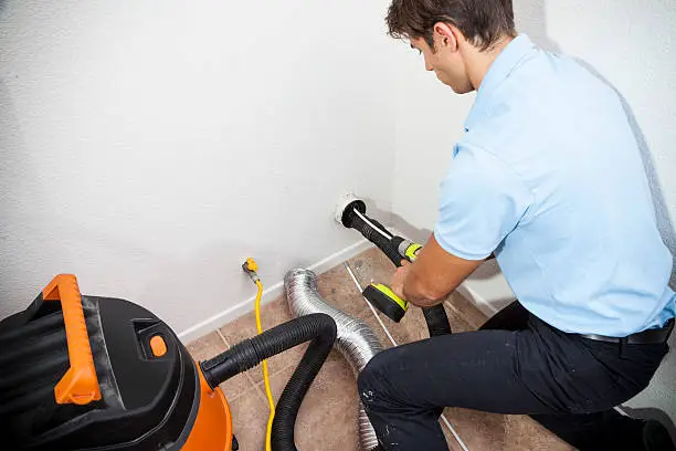 Focused dryer vent cleaning in Turlock to remove lint and improve performance.
